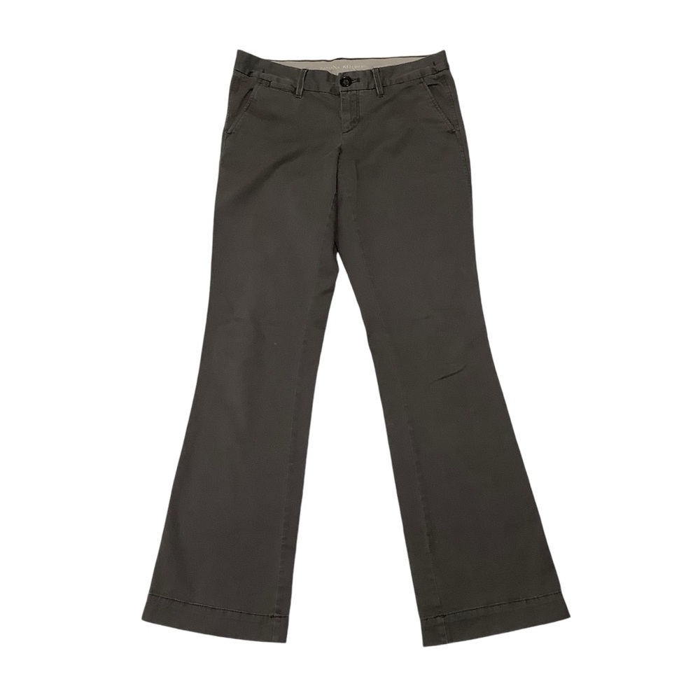 Banana Republic Stretch Trouser Bootcut Pant Sz 2 Gray